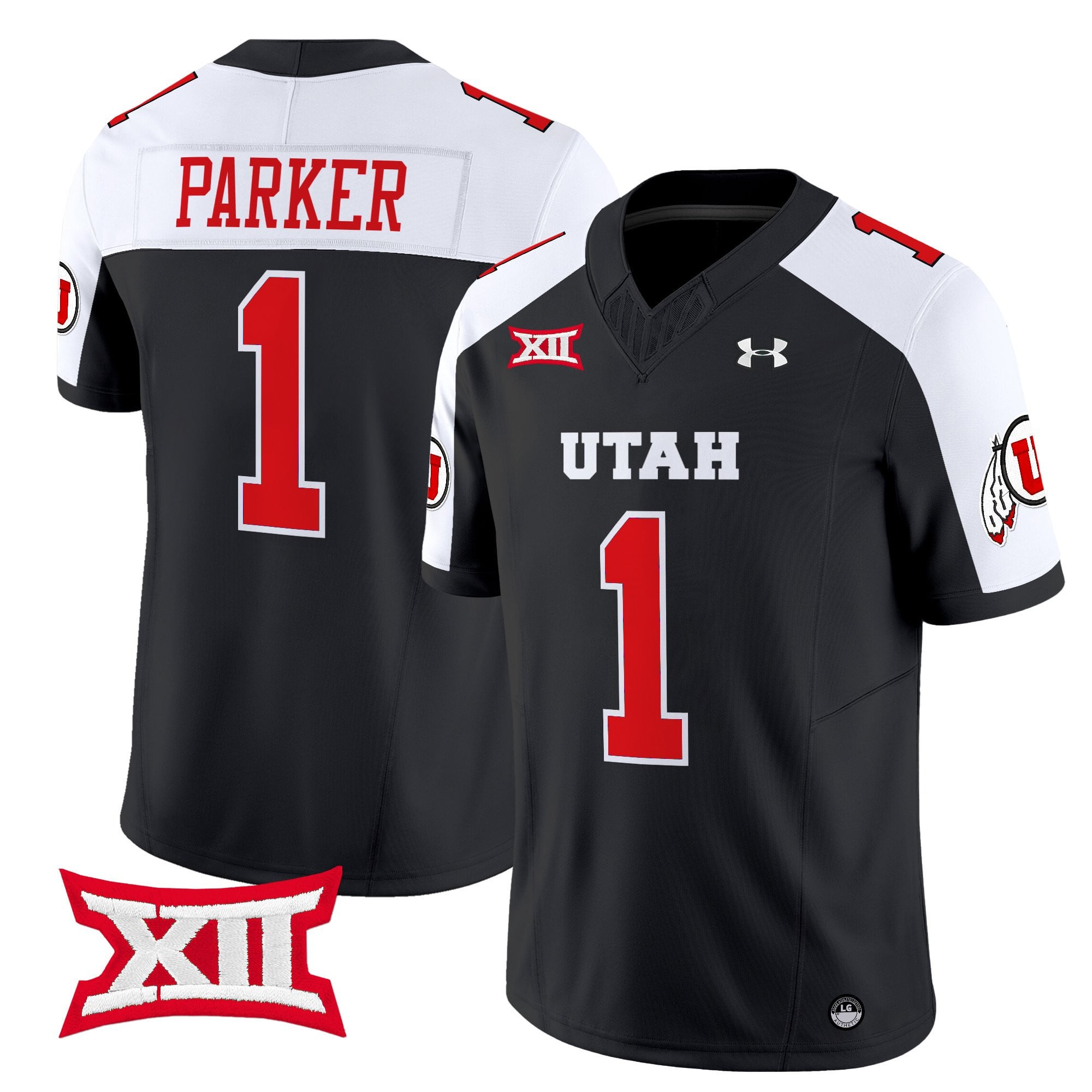 Men’s Utah Utes 2025 Vapor Limited Jersey – All Stitched
