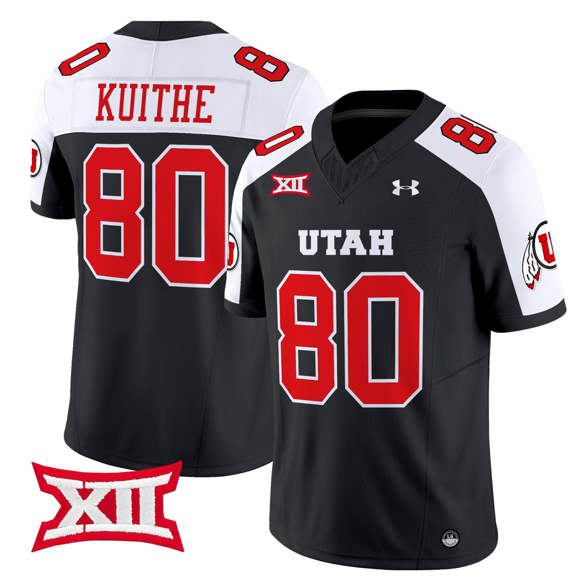 Men’s Utah Utes 2025 Vapor Limited Jersey – All Stitched