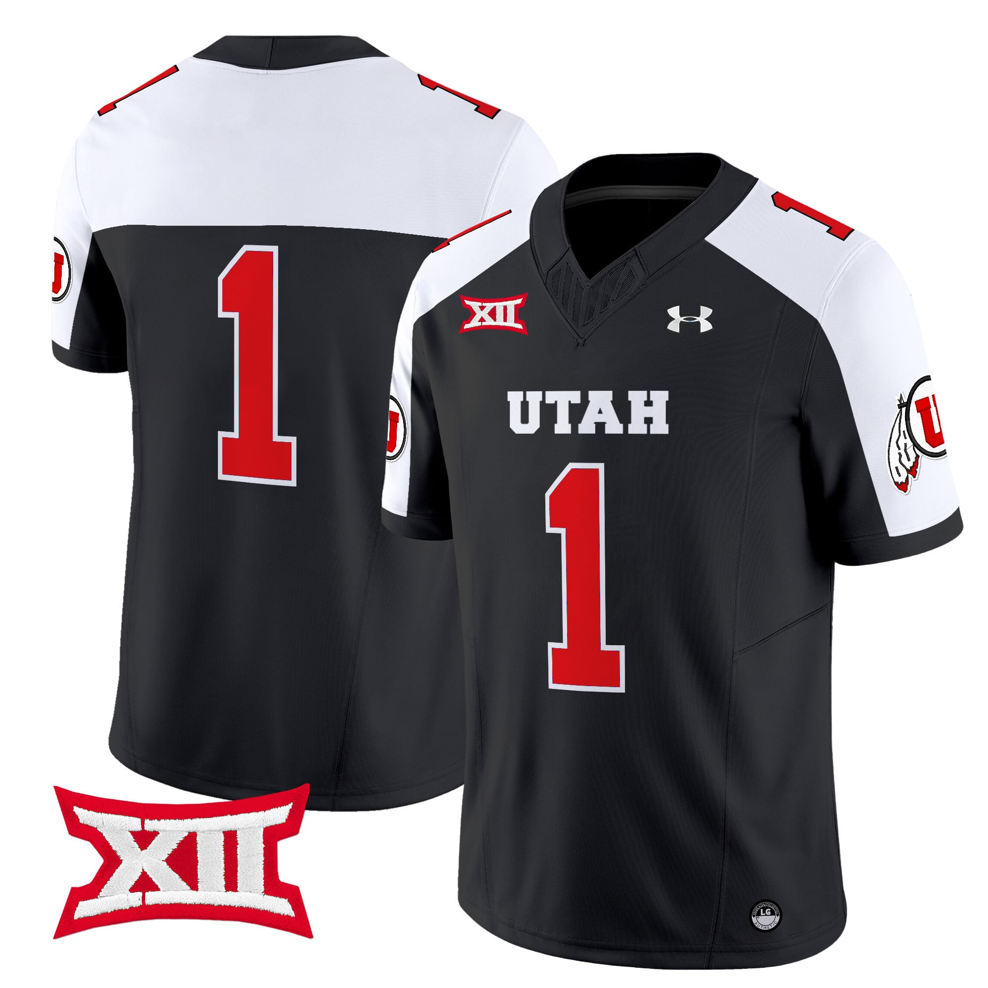 Men’s Utah Utes 2025 Vapor Limited Jersey – All Stitched
