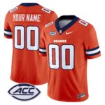 Syracuse Orange 2025 Vapor Limited Custom Jersey – All stitched