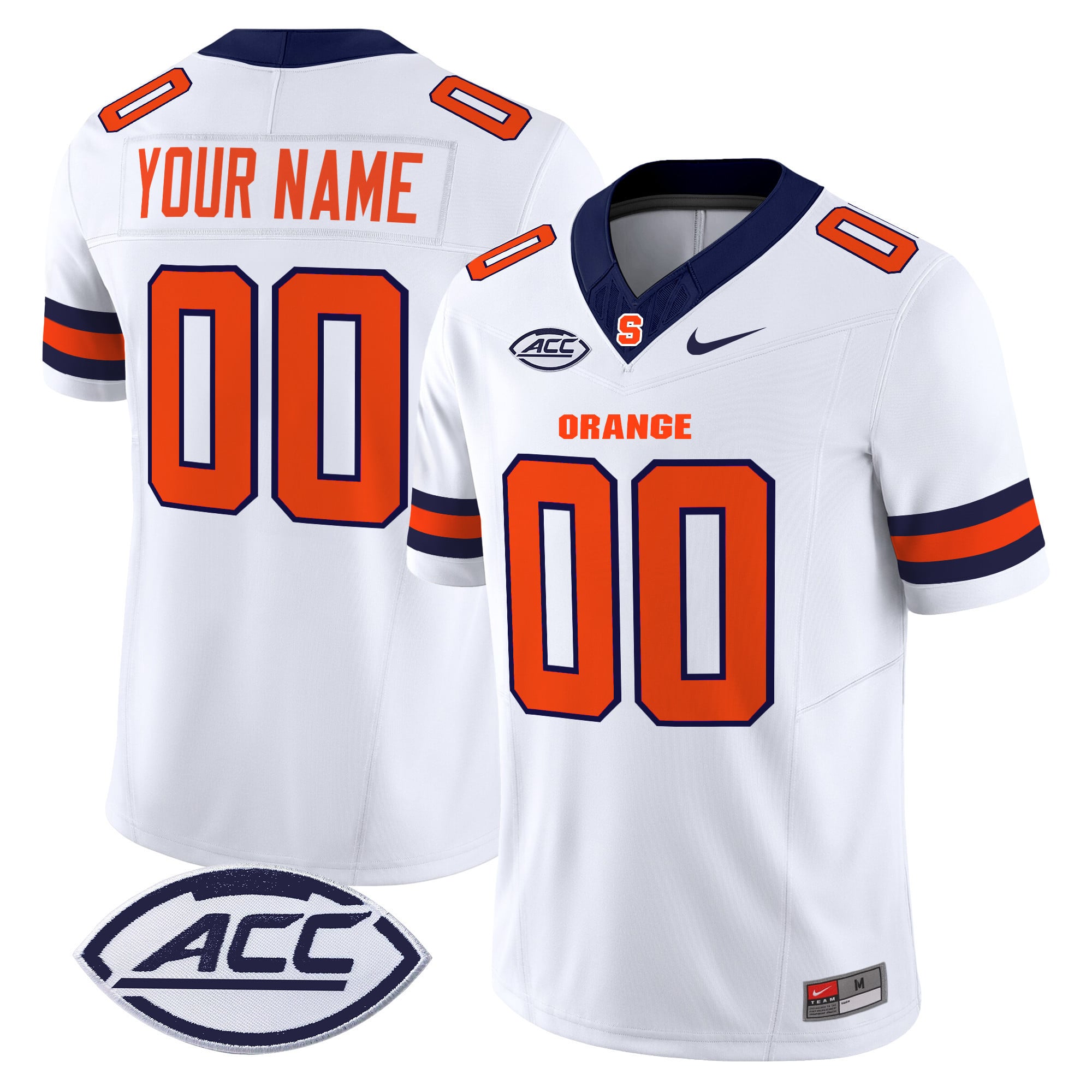 Syracuse Orange 2025 Vapor Limited Custom Jersey – All stitched