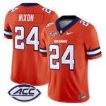 Men’s Syracuse Orange 2025 Vapor Limited Jersey – All stitched