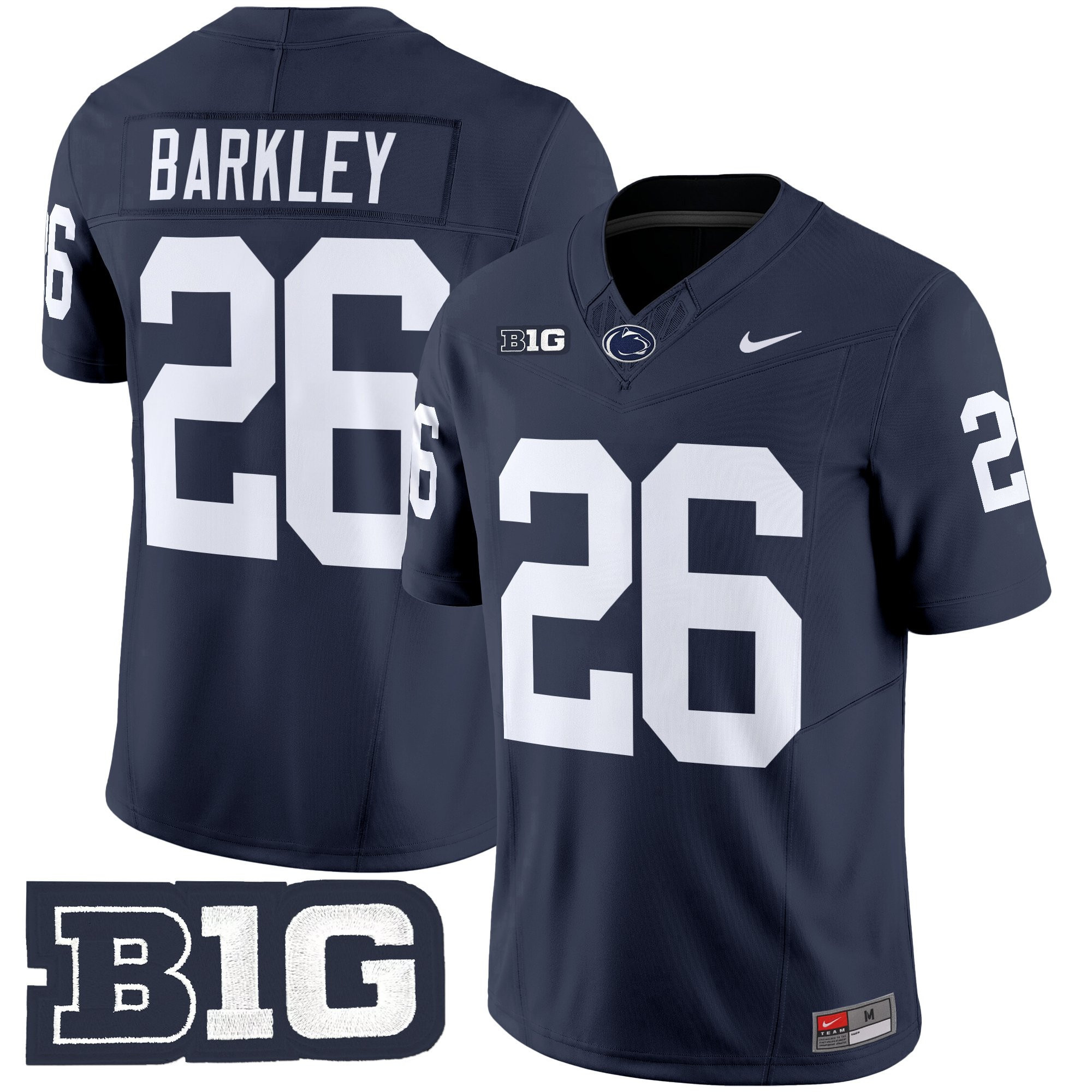 Men’s Penn State Nittany Lions 2025 Vapor Limited Jersey – All Stitched