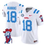 Men’s Ole Miss Rebels 2025 Vapor Limited Jersey V2 – All Stitched