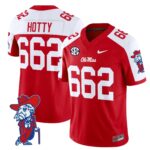 Men’s Ole Miss Rebels 2025 Vapor Limited Jersey V2 – All Stitched