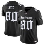 Men’s San Francisco 49ers ‘Gothic Edition’ Vapor Limited Jersey – All Stitched