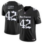 Men’s San Francisco 49ers ‘Gothic Edition’ Vapor Limited Jersey – All Stitched