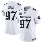 Men’s San Francisco 49ers ‘Gothic Edition’ Vapor Limited Jersey – All Stitched