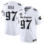 Men’s San Francisco 49ers ‘Gothic Edition’ Vapor Limited Jersey – All Stitched