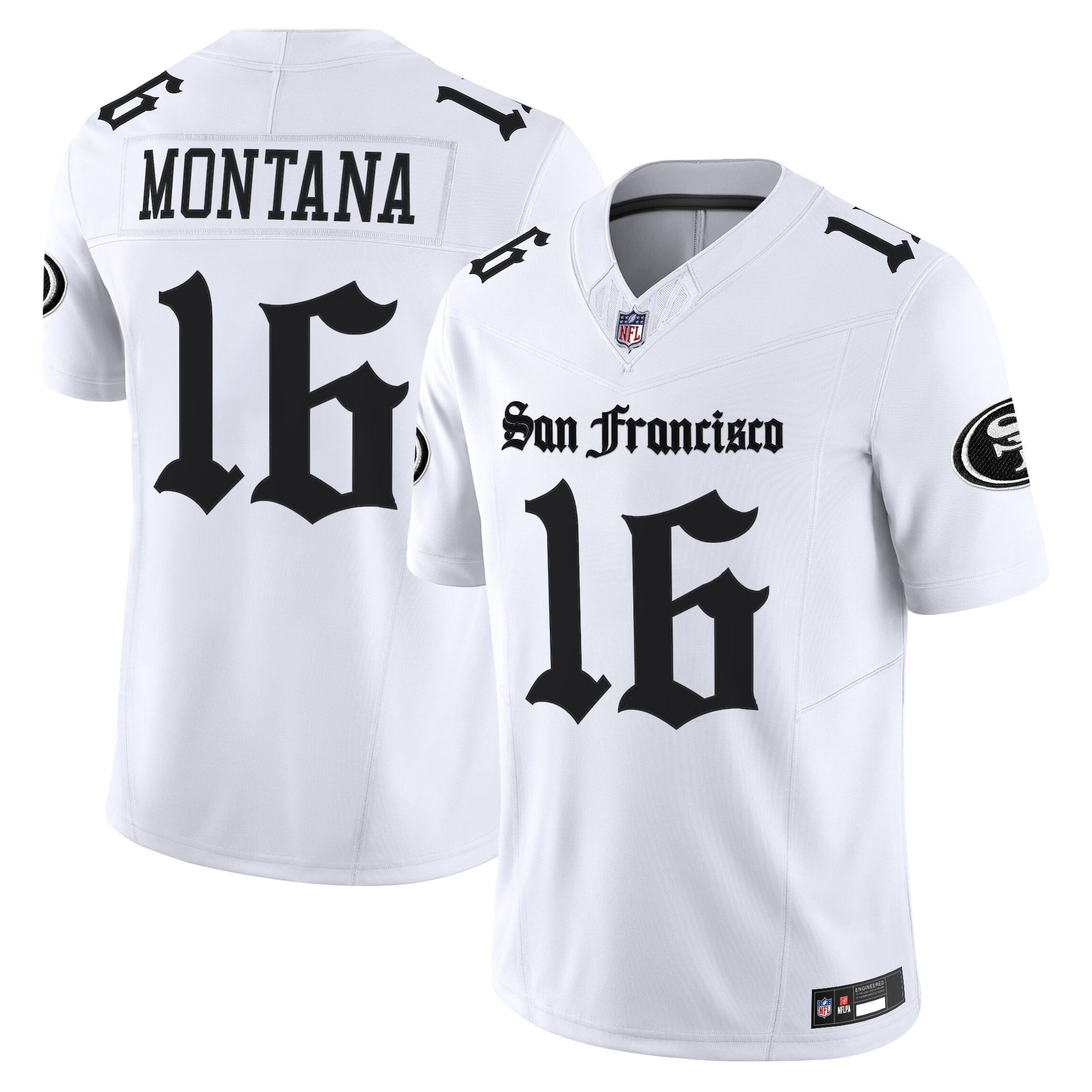 Men’s San Francisco 49ers ‘Gothic Edition’ Vapor Limited Jersey – All Stitched