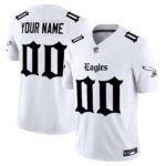 Philadelphia Eagles ‘Gothic Philly Edition’ Vapor Limited Custom Jersey – All Stitched