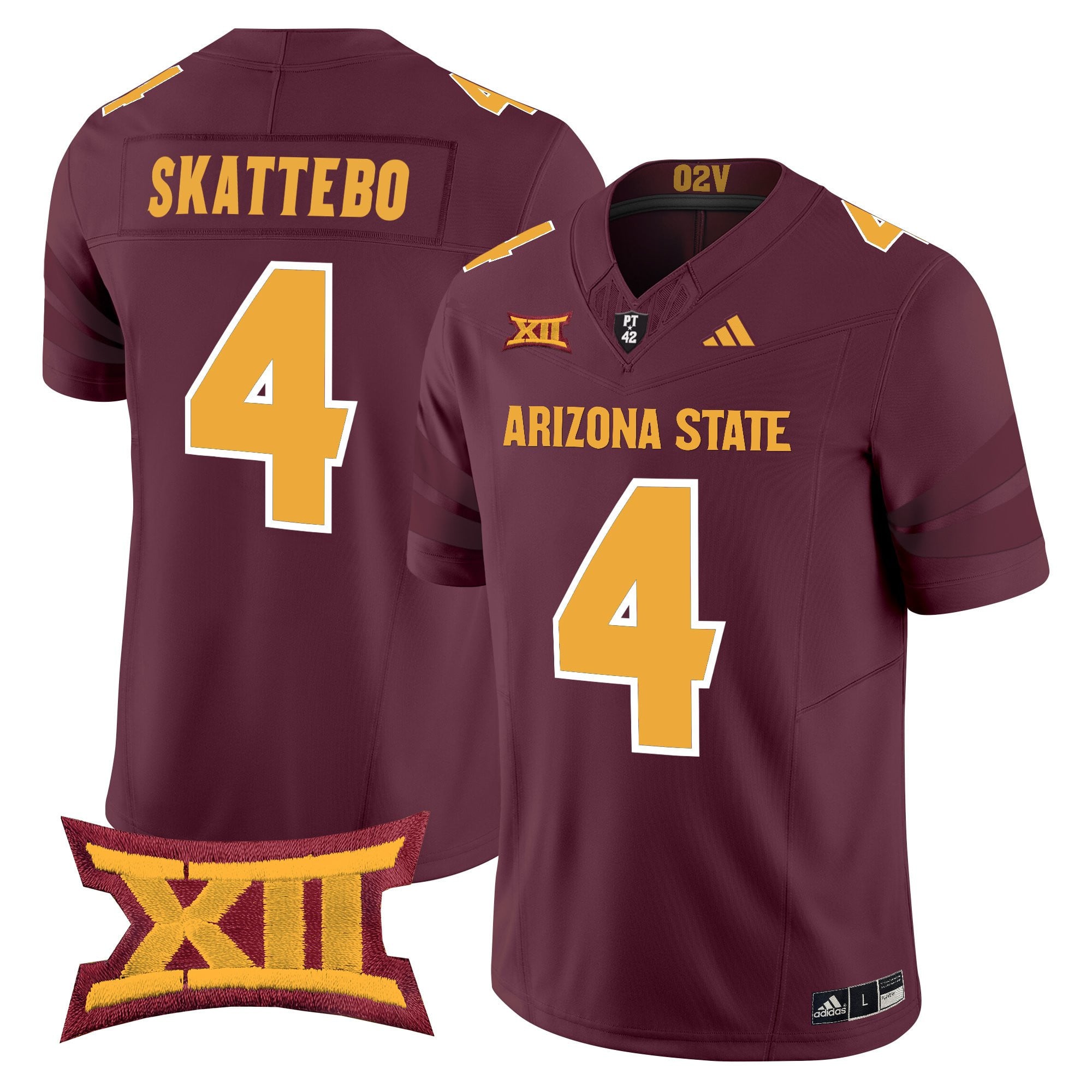 Men’s Arizona State Sun Devils 2025 Vapor Limited Jersey – All Stitched