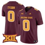 Men’s Arizona State Sun Devils 2025 Vapor Limited Jersey – All Stitched