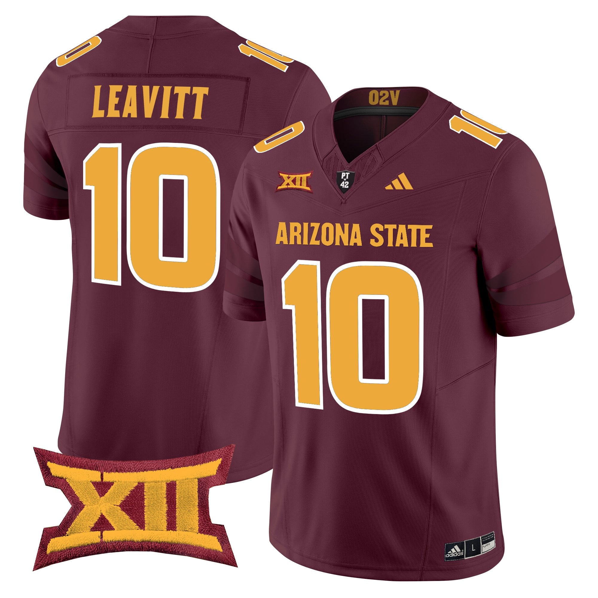 Men’s Arizona State Sun Devils 2025 Vapor Limited Jersey – All Stitched