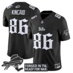 Men’s Buffalo Bills ‘Gothic Cold Front Edition’ Vapor Limited Jersey – All Stitched
