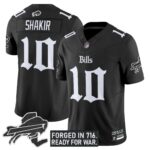 Men’s Buffalo Bills ‘Gothic Cold Front Edition’ Vapor Limited Jersey – All Stitched