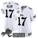 Men’s Buffalo Bills ‘Gothic Cold Front Edition’ Vapor Limited Jersey – All Stitched