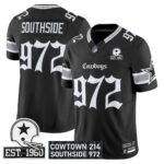 Men’s Dallas Cowboys ‘Gothic Lone Star Edition’ Vapor Limited Jersey – All Stitched