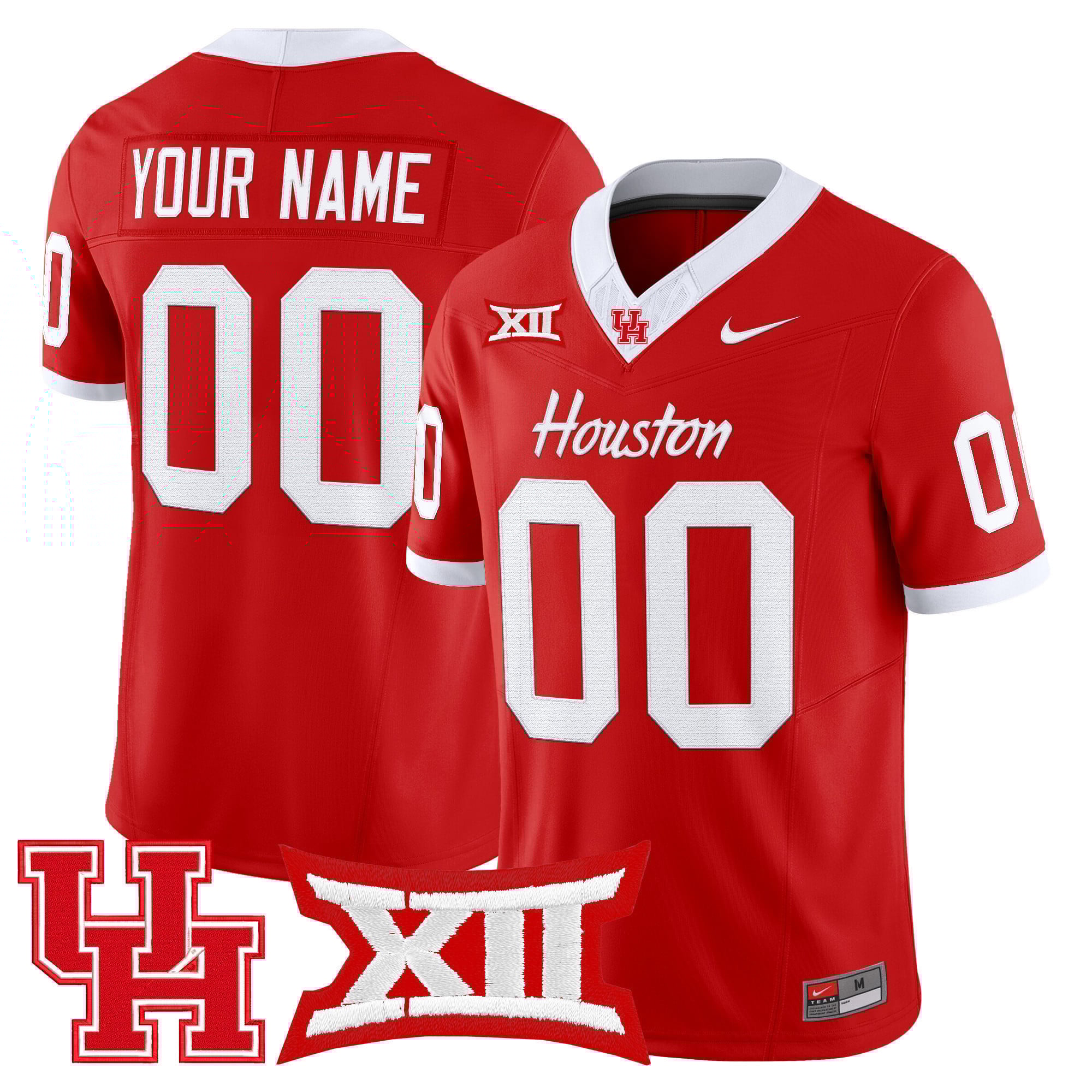 Houston Cougars 2025 Vapor Limited Custom Jersey – All Stitched