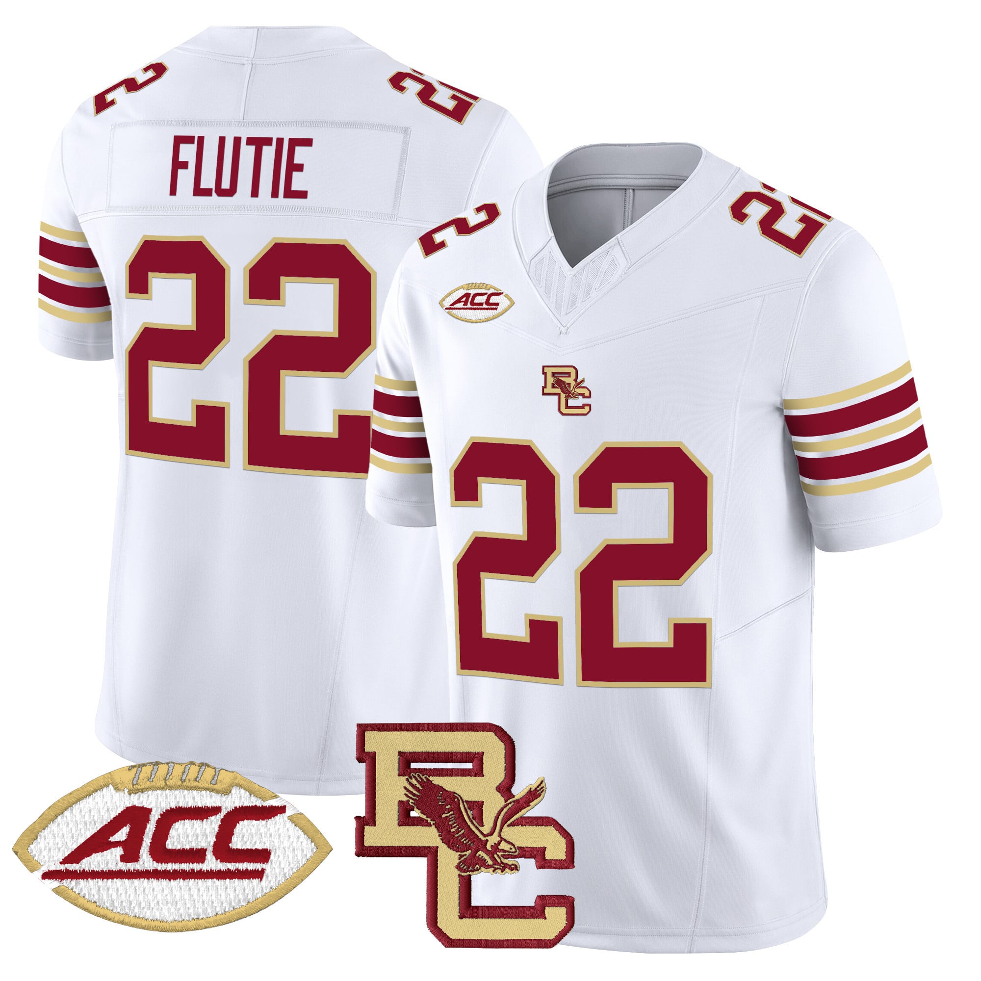 Men’s Boston College Eagles 2025 Vapor Limited Jersey – All Stitched