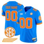 Tennessee Volunteers ‘Blue Blaze Edition’ Vapor Limited Custom Jersey – All Stitched