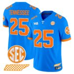 Tennessee Volunteers ‘Blue Blaze Edition’ Vapor Limited Jersey – All Stitched