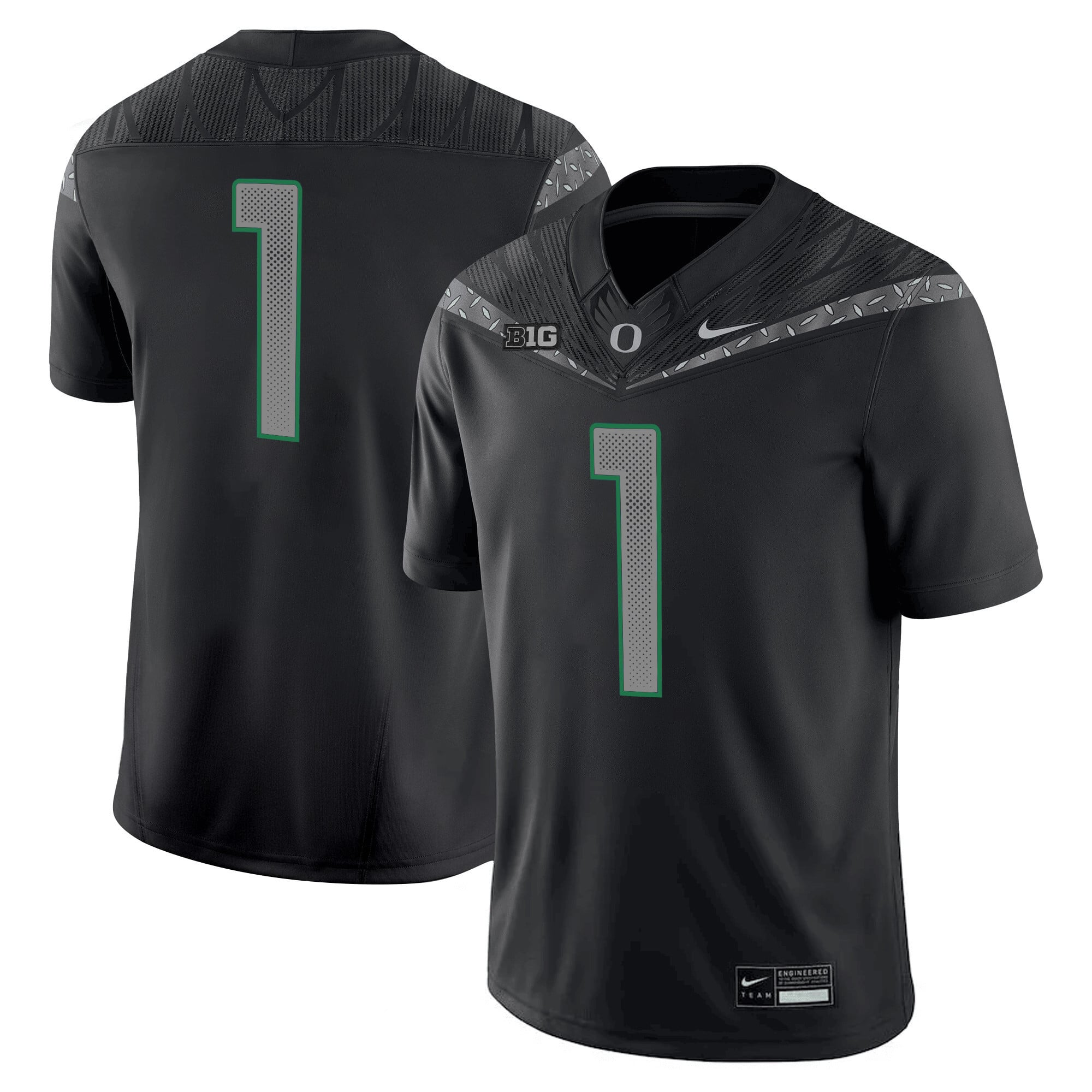 Men’s Oregon Ducks 2025 Vapor Limited Jersey V2 – All Stitched