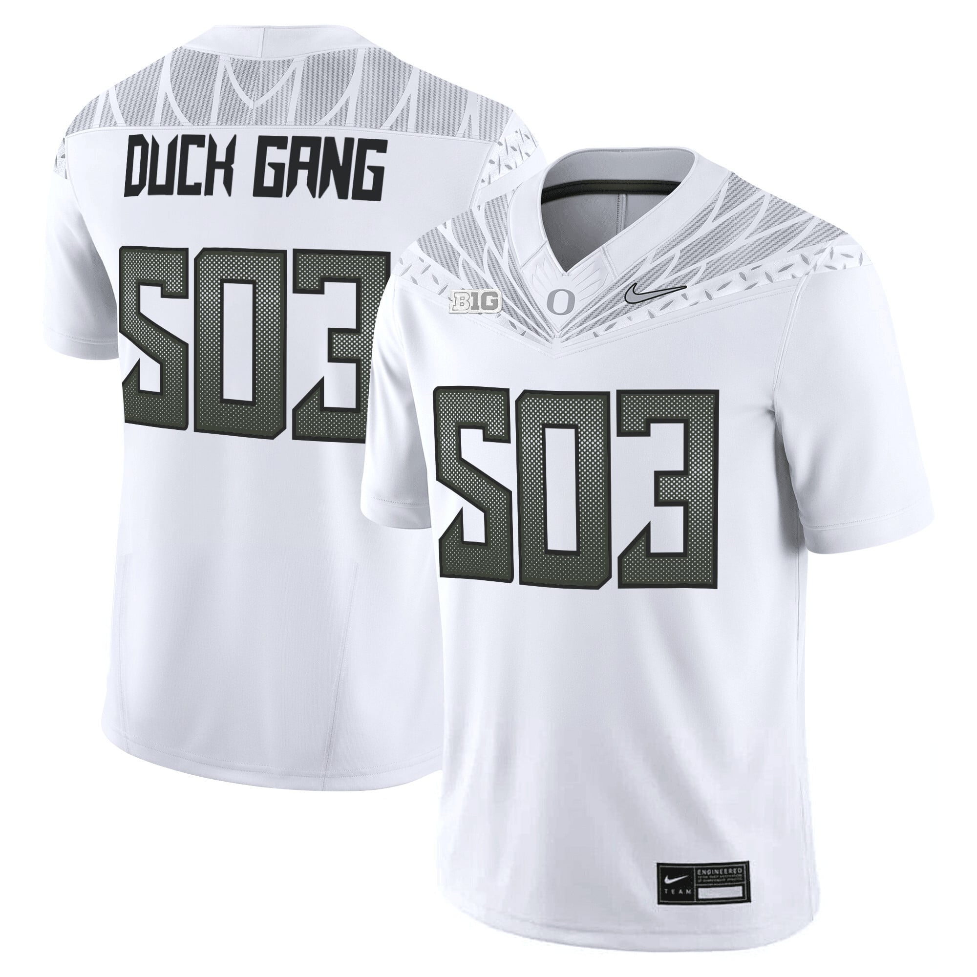 Men’s Oregon Ducks 2025 Vapor Limited Jersey V2 – All Stitched