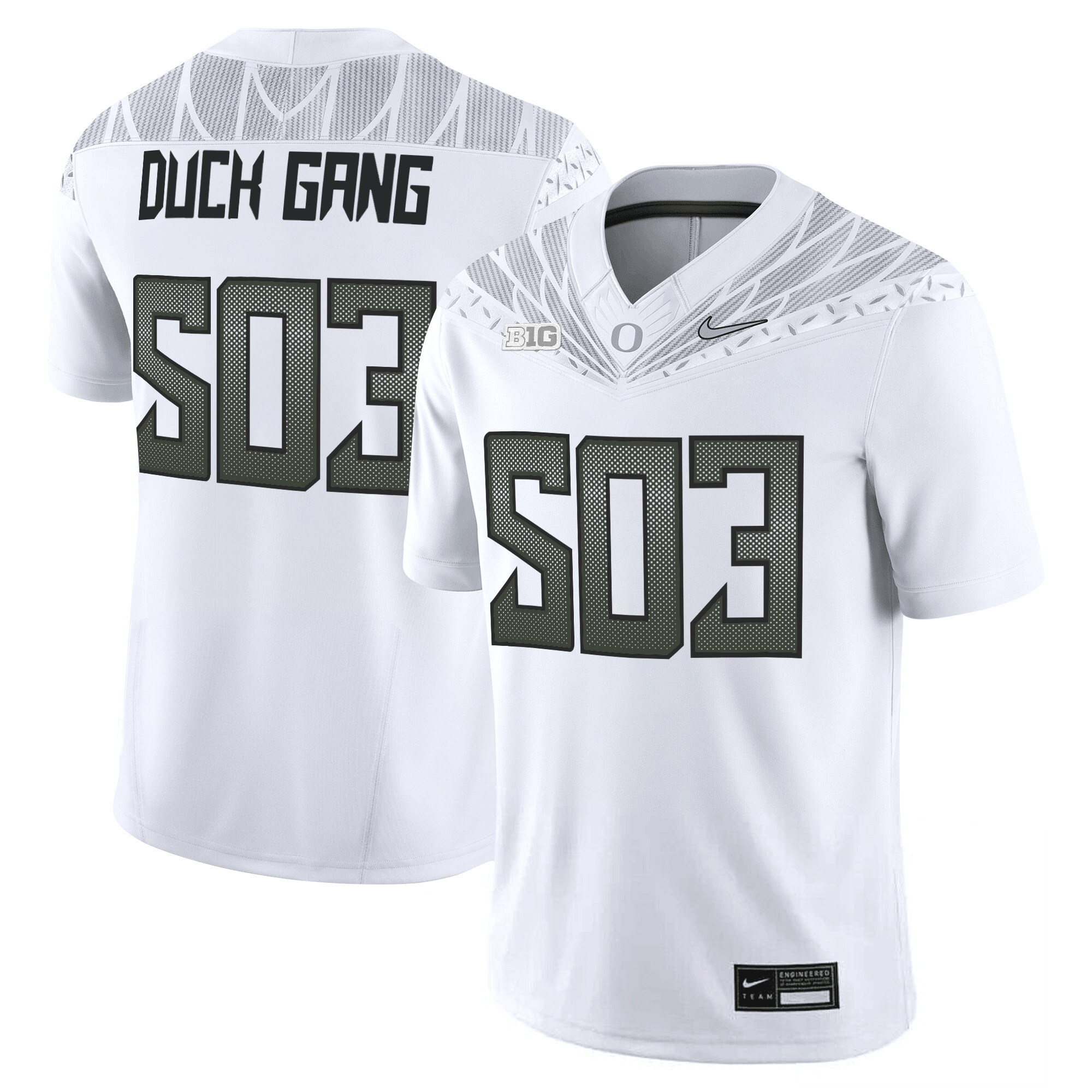 Men’s Oregon Ducks 2025 Vapor Limited Jersey V2 – All Stitched