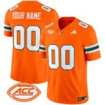 Miami Hurricanes 2025 Vapor Limited Custom Jersey – All Stitched