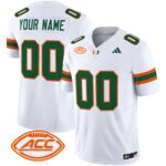 Miami Hurricanes 2025 Vapor Limited Custom Jersey – All Stitched