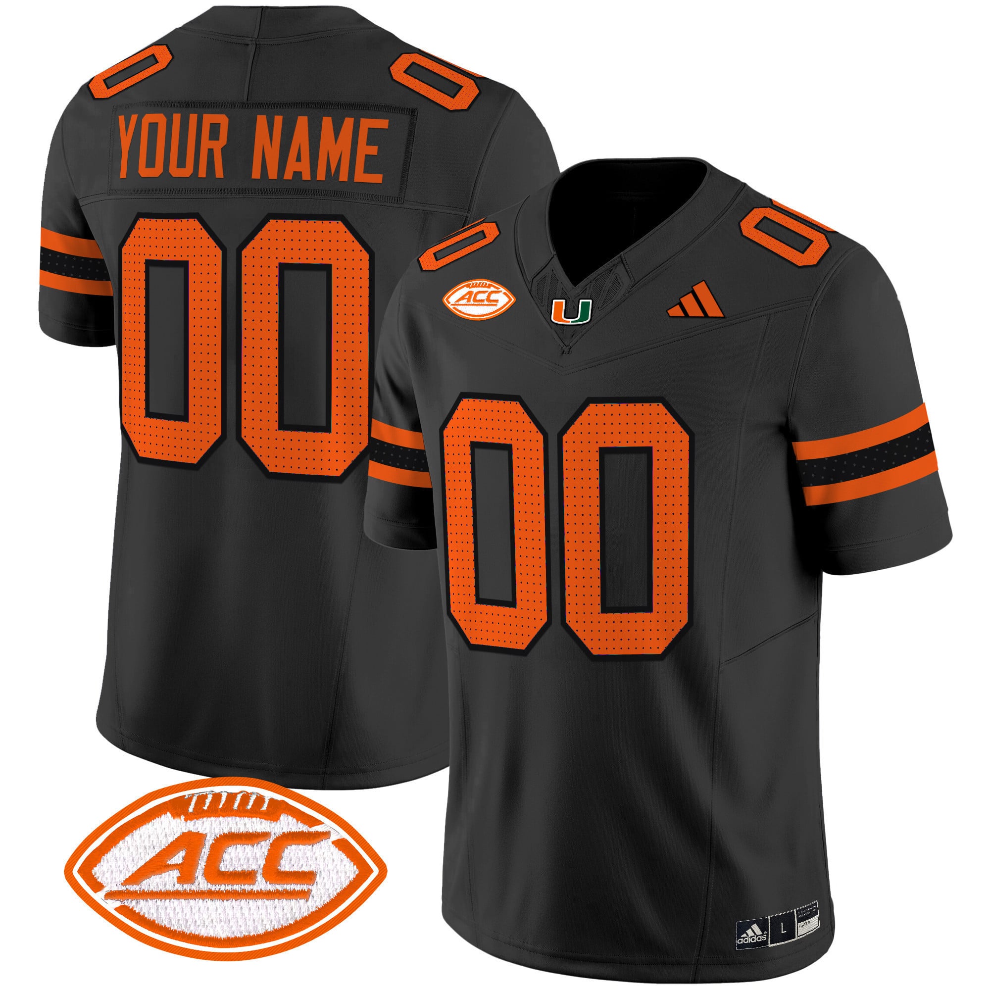 Miami Hurricanes 2025 Vapor Limited Custom Jersey – All Stitched