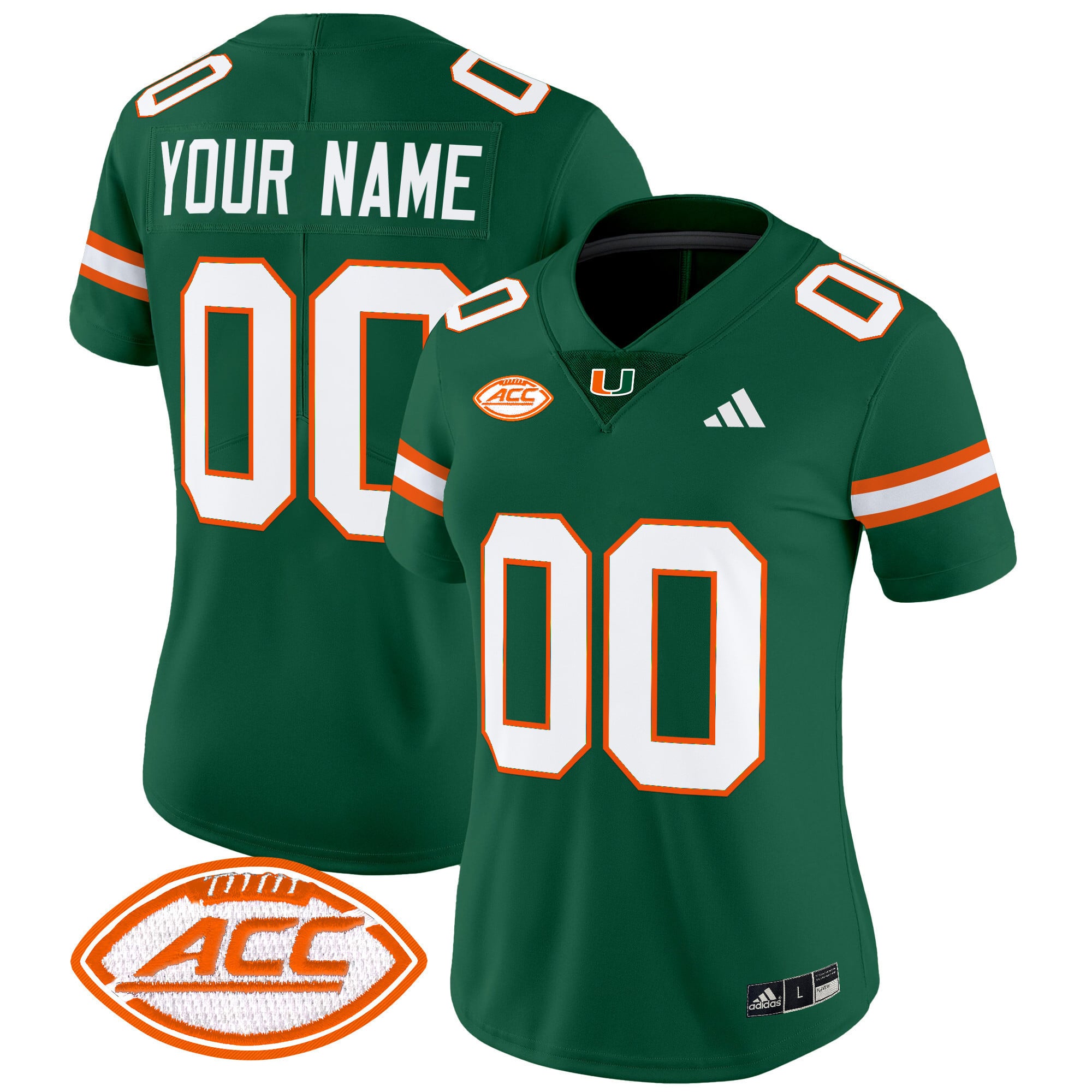 Miami Hurricanes 2025 Vapor Limited Custom Jersey – All Stitched