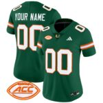 Miami Hurricanes 2025 Vapor Limited Custom Jersey – All Stitched