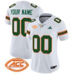 Miami Hurricanes 2025 Vapor Limited Custom Jersey – All Stitched