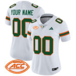 Miami Hurricanes 2025 Vapor Limited Custom Jersey – All Stitched