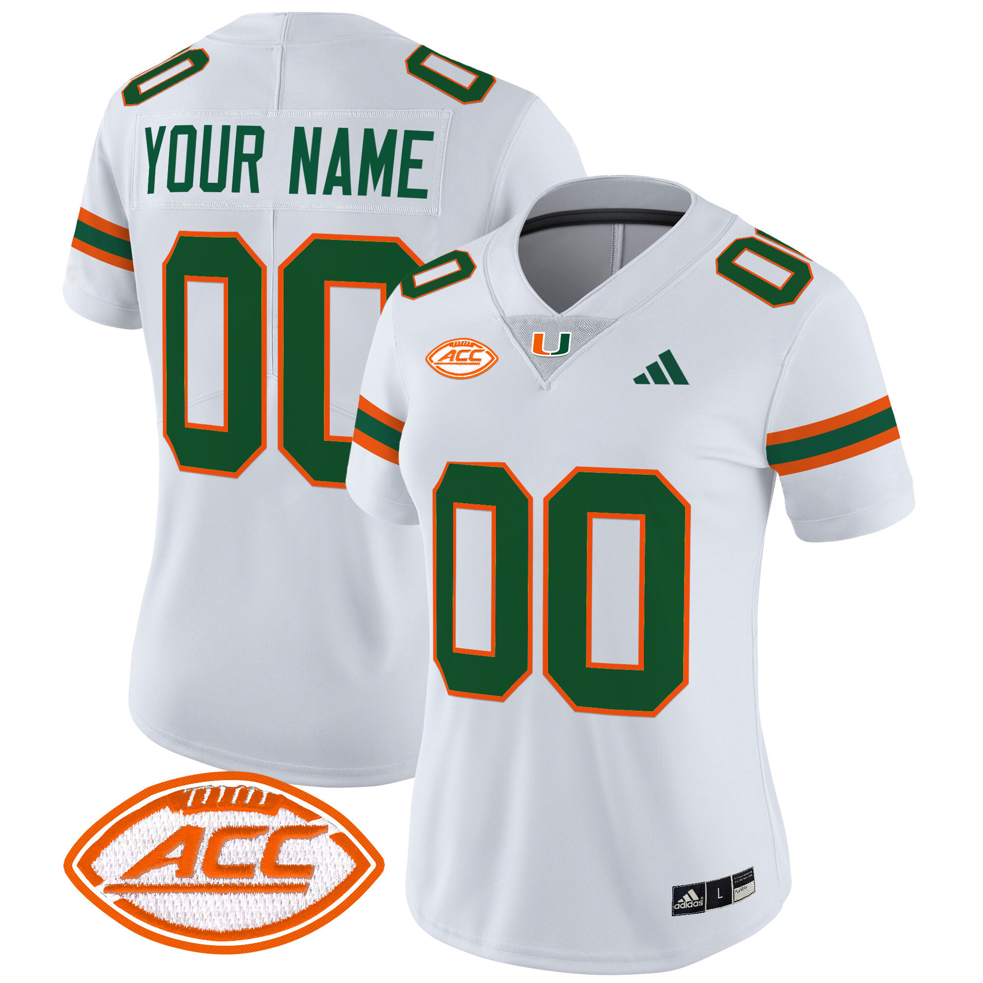 Miami Hurricanes 2025 Vapor Limited Custom Jersey – All Stitched