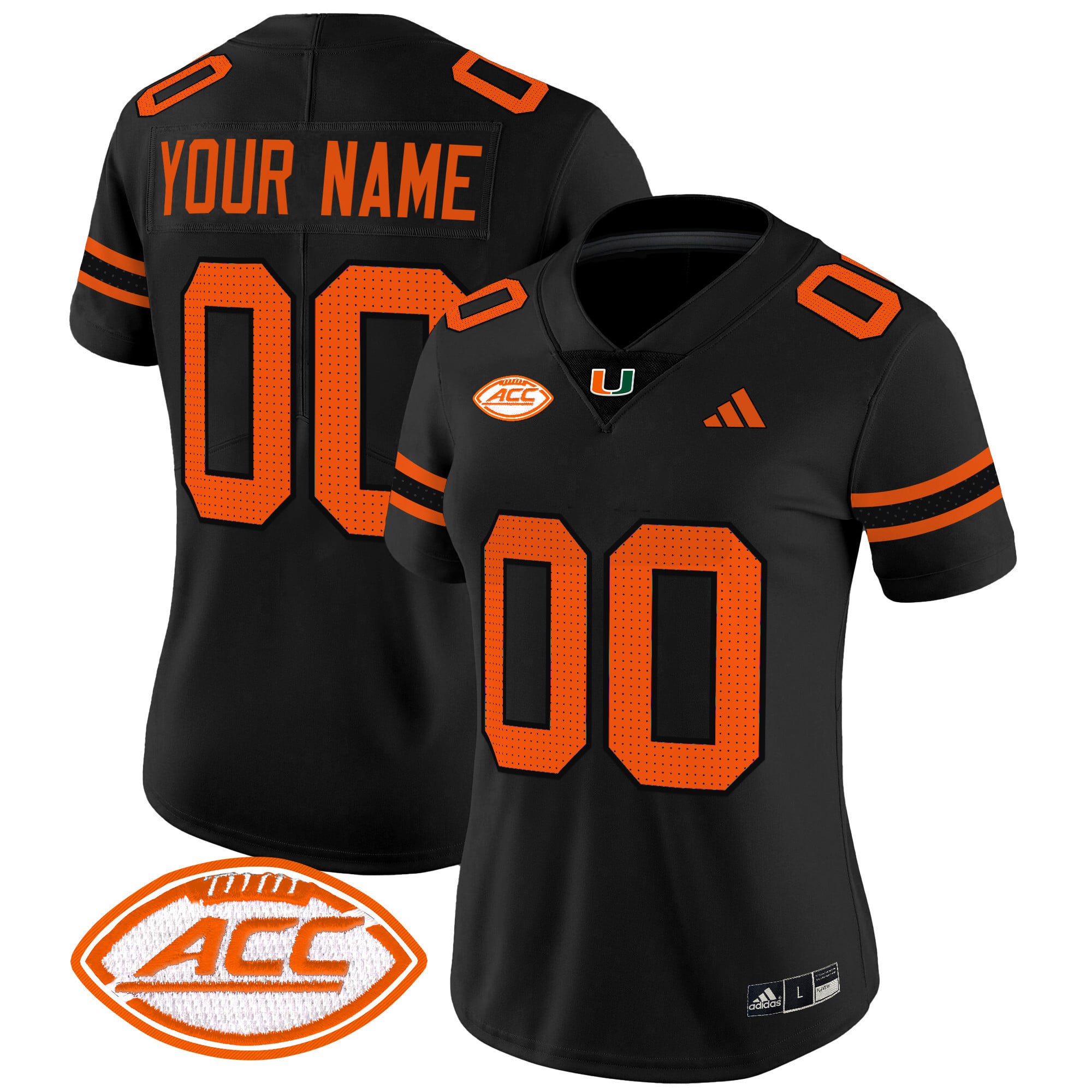Miami Hurricanes 2025 Vapor Limited Custom Jersey – All Stitched