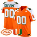 Miami Hurricanes 2025 Vapor Limited Custom Jersey – All Stitched