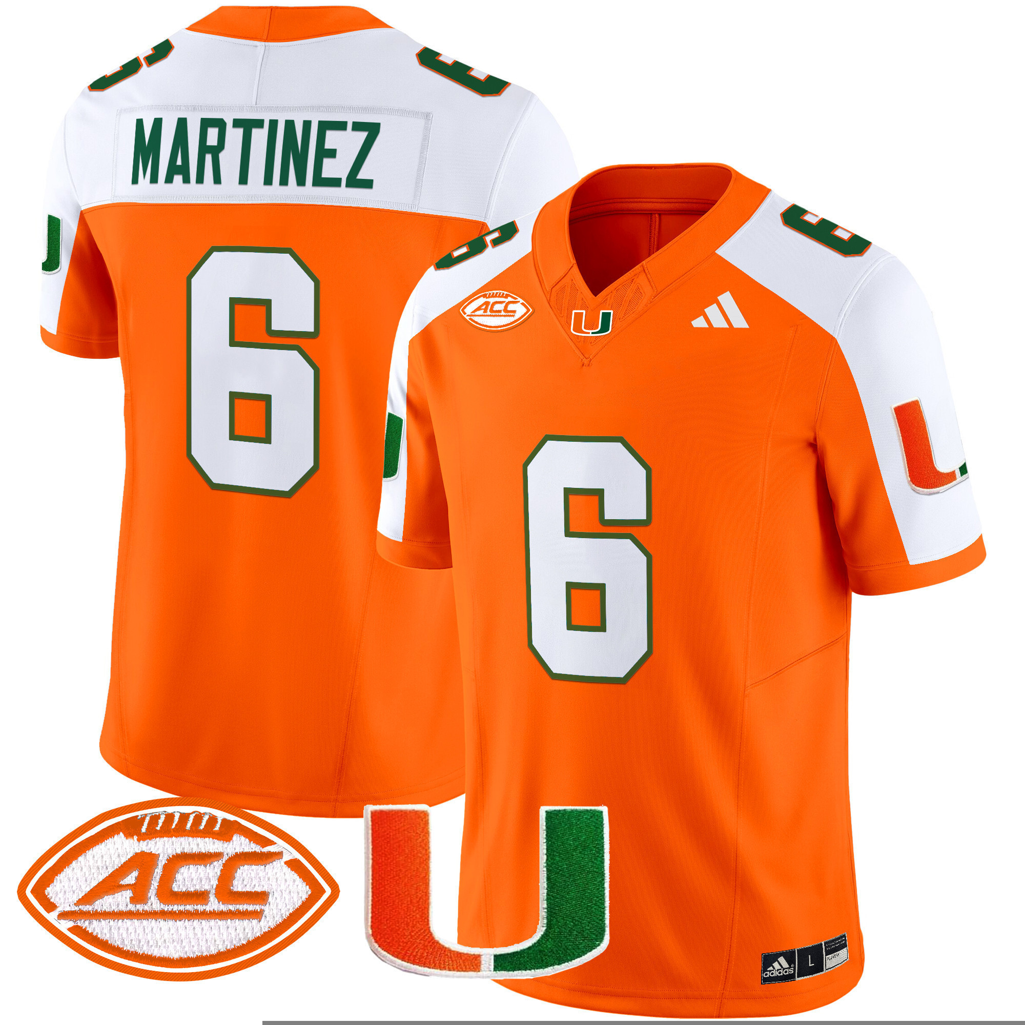 Men’s Miami Hurricanes 2025 Vapor Limited Jersey – All Stitched