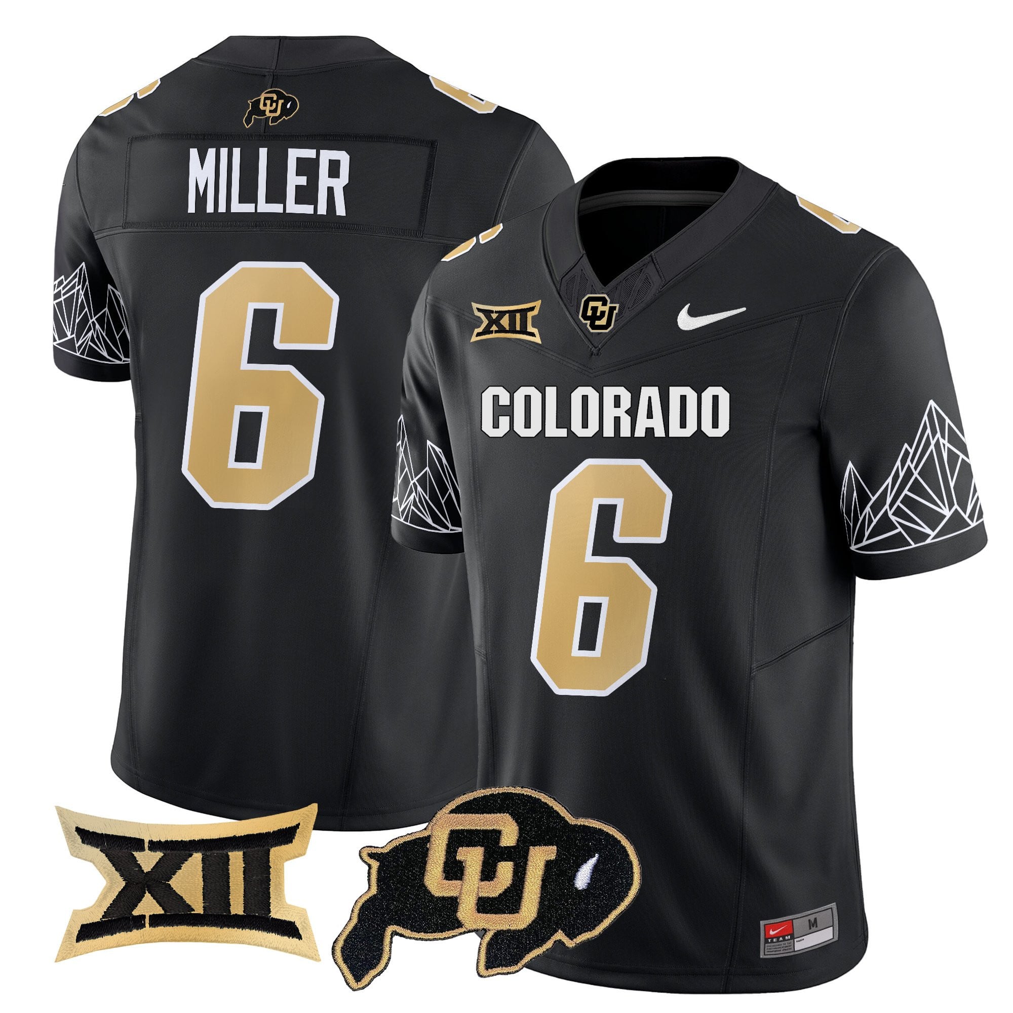 Men’s Colorado Buffaloes 2025 Vapor Limited Jersey V2 – All Stitched