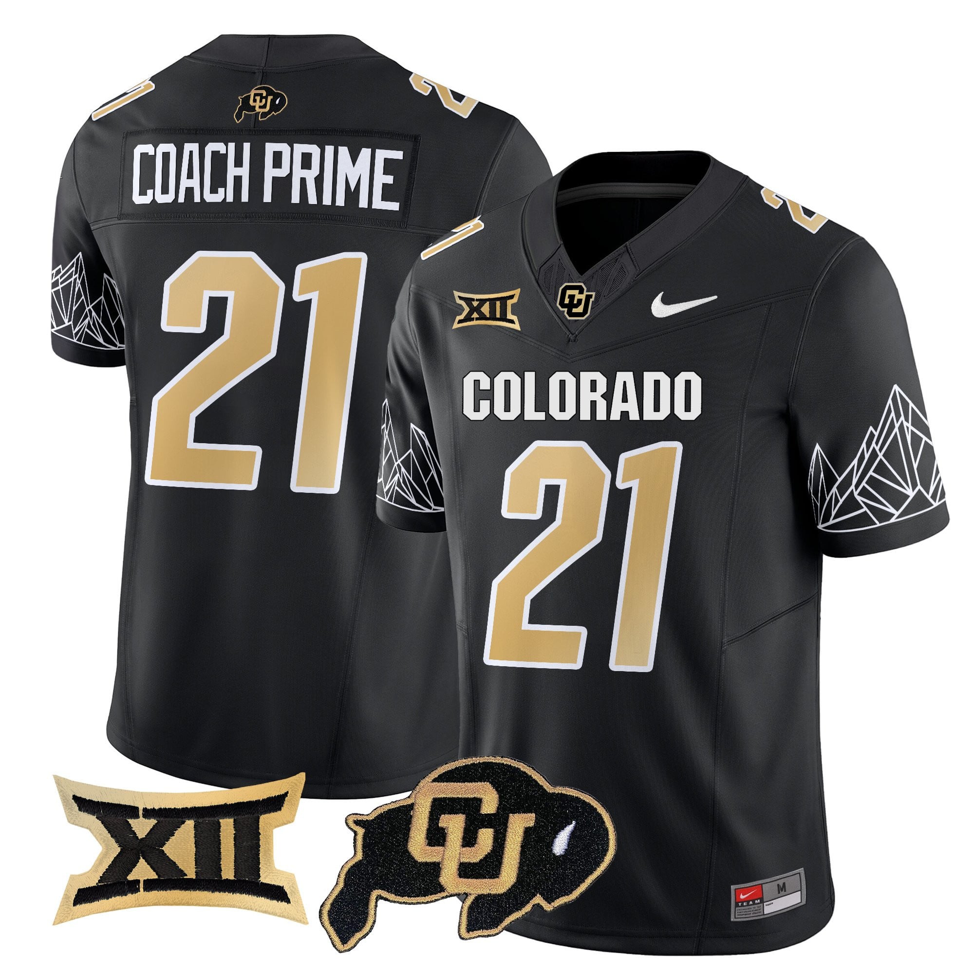 Men’s Colorado Buffaloes 2025 Vapor Limited Jersey V2 – All Stitched