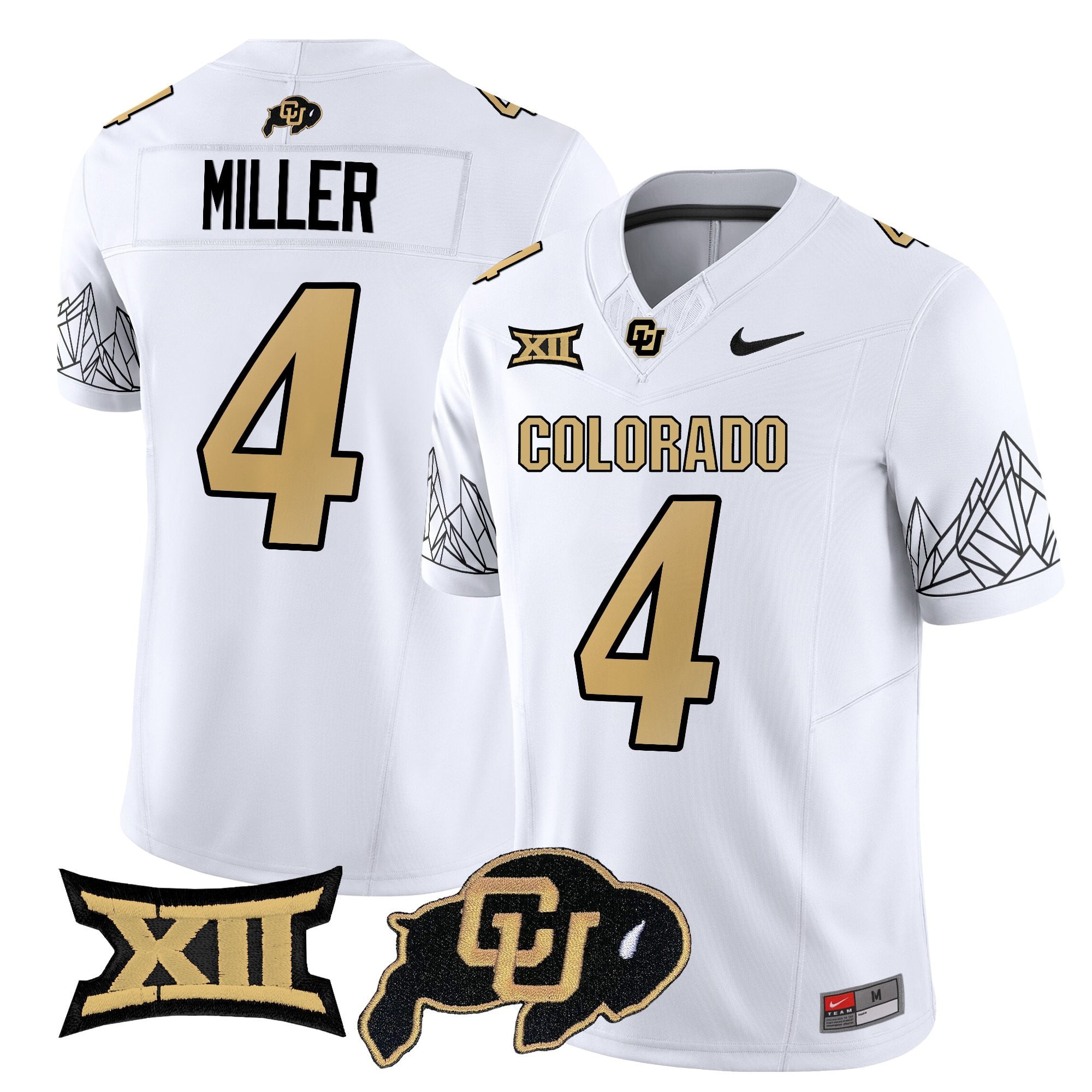 Men’s Colorado Buffaloes 2025 Vapor Limited Jersey V2 – All Stitched