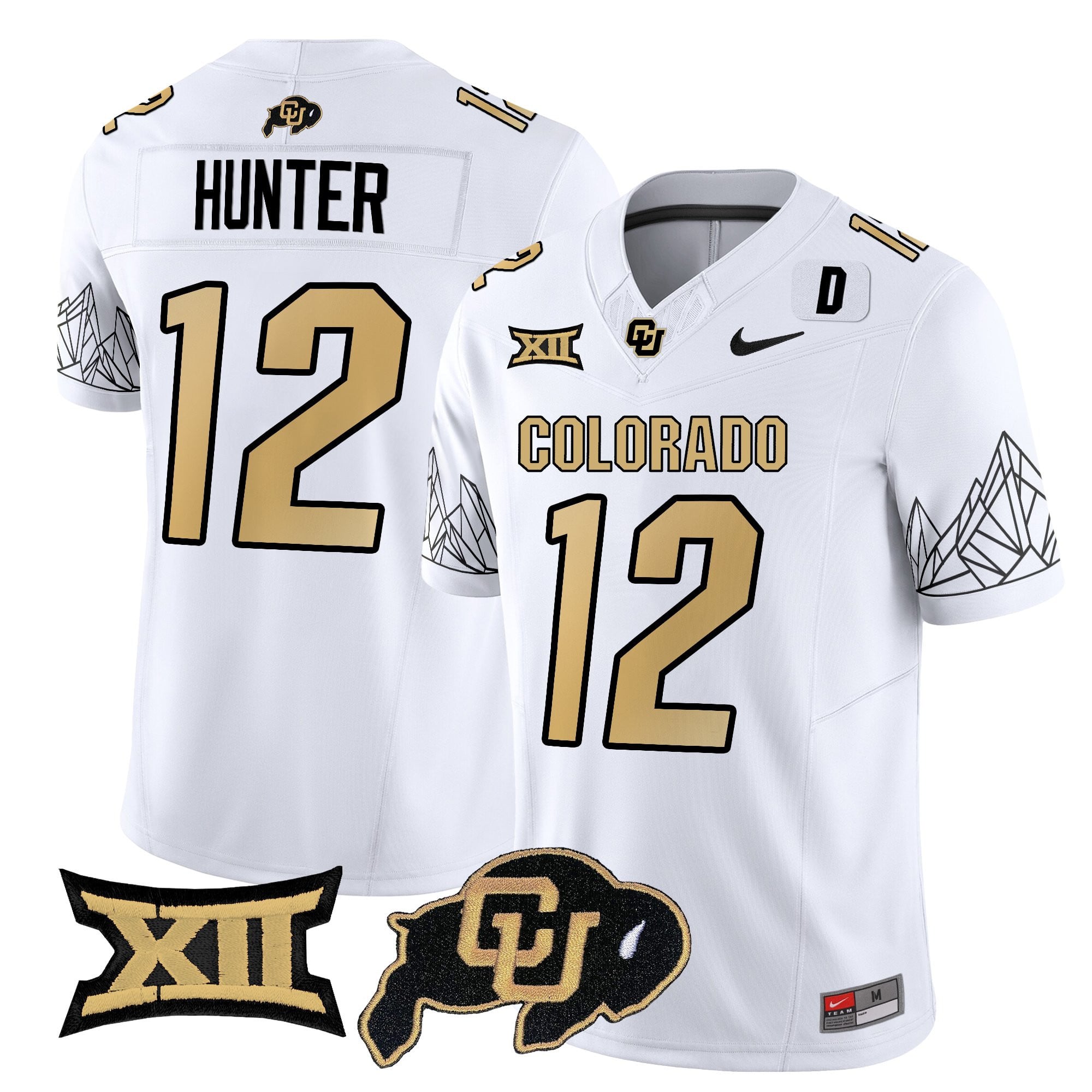 Men’s Colorado Buffaloes 2025 Vapor Limited Jersey V2 – All Stitched