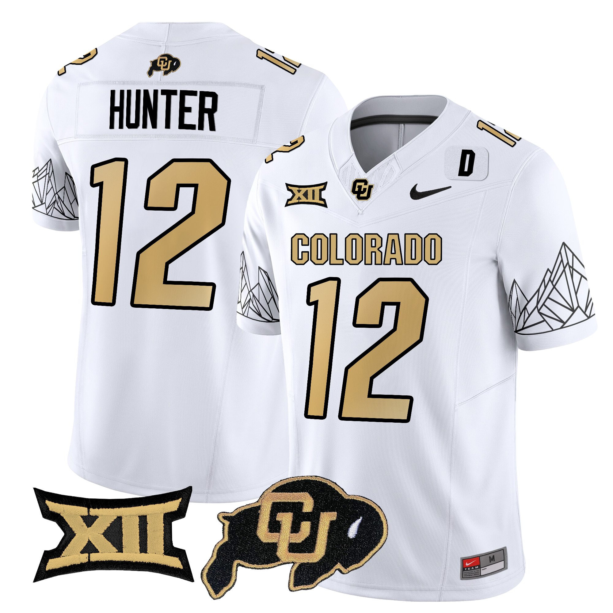 Men’s Colorado Buffaloes 2025 Vapor Limited Jersey V2 – All Stitched