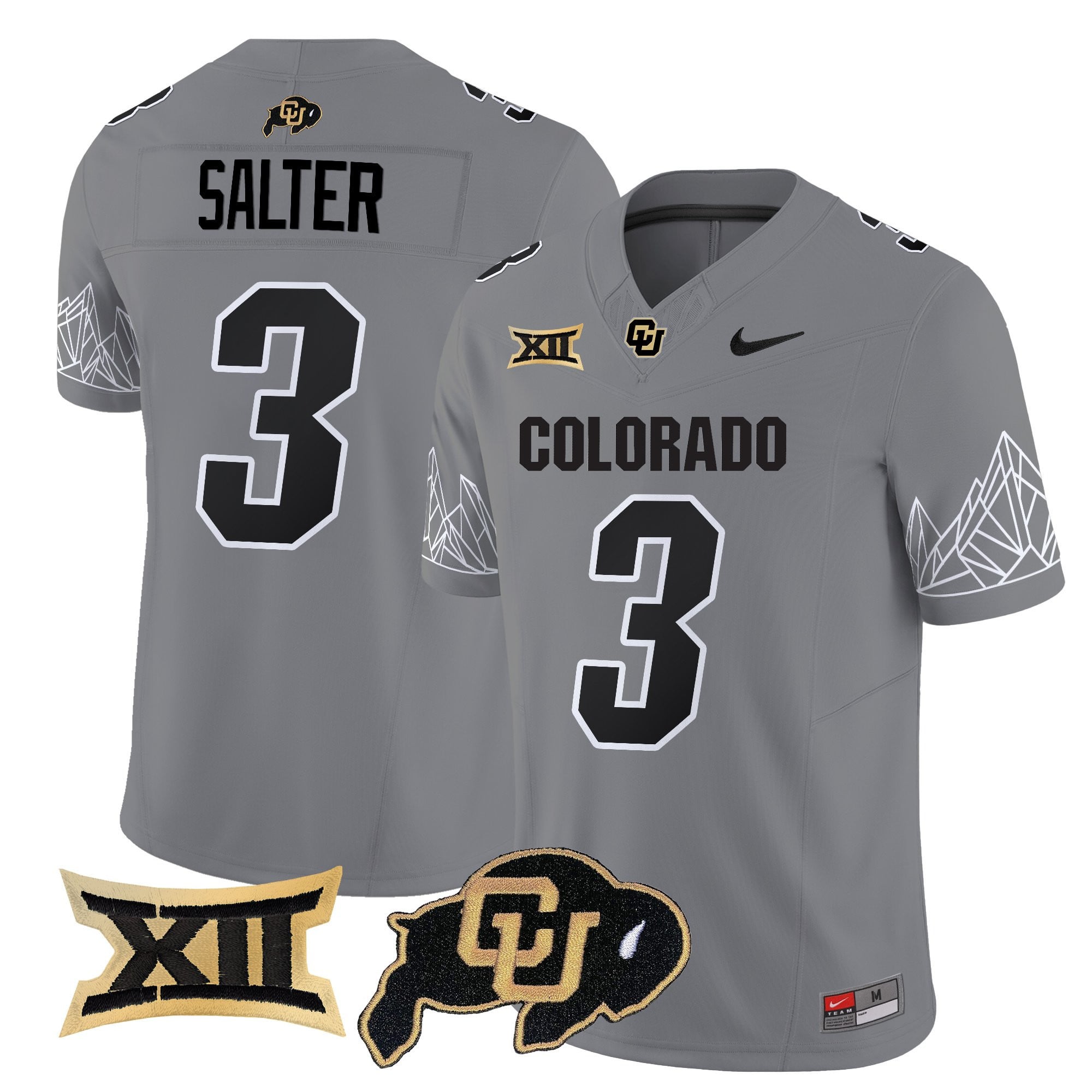 Men’s Colorado Buffaloes 2025 Vapor Limited Jersey V2 – All Stitched