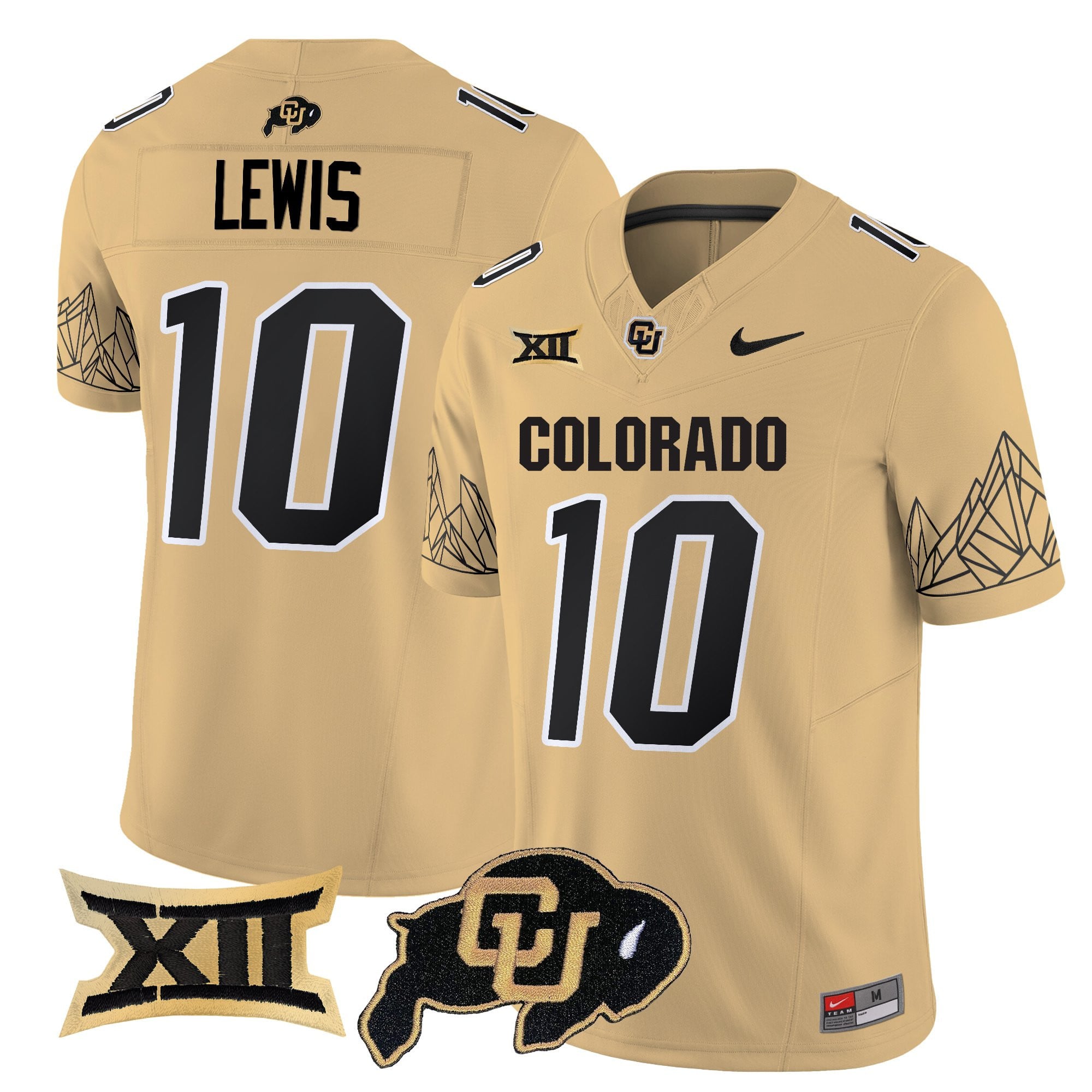 Men’s Colorado Buffaloes 2025 Vapor Limited Jersey V2 – All Stitched
