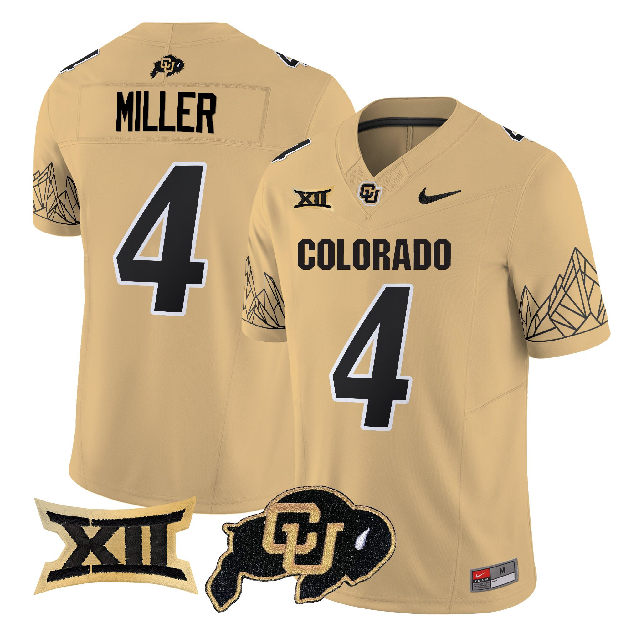 Men’s Colorado Buffaloes 2025 Vapor Limited Jersey V2 – All Stitched