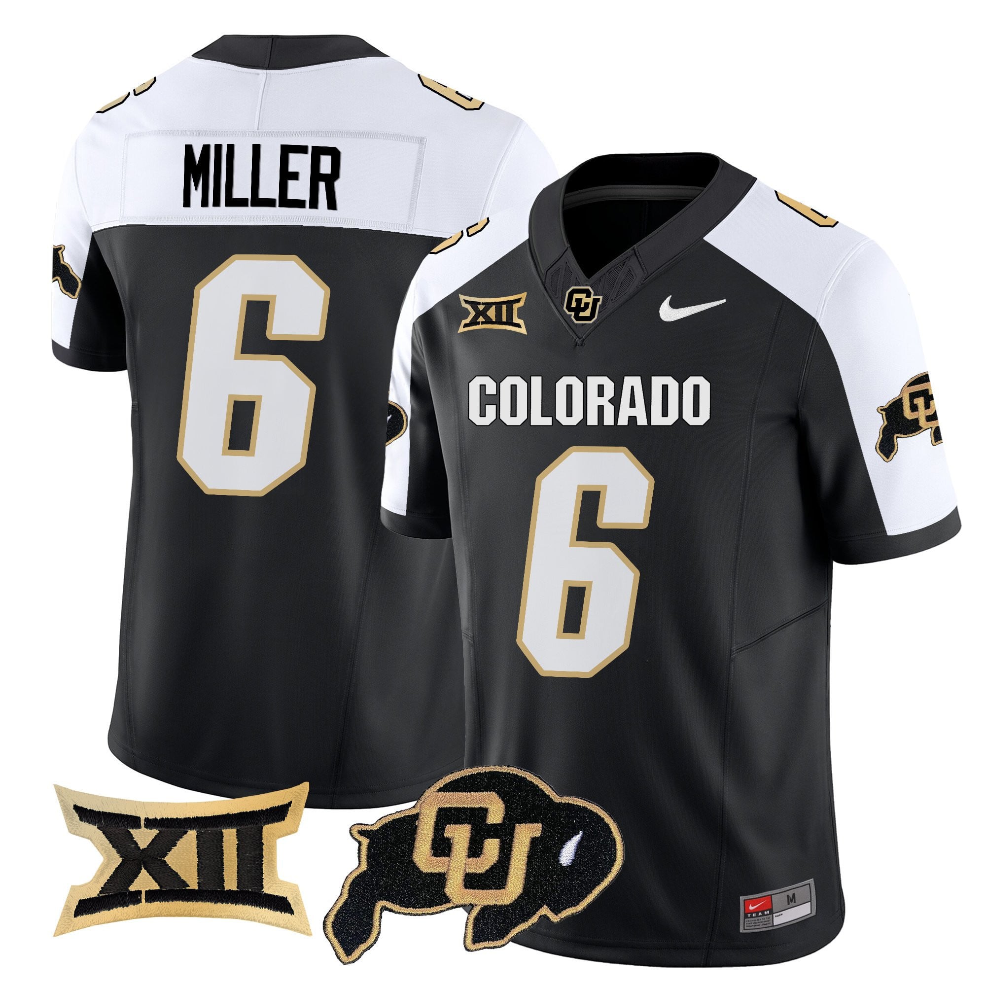 Men’s Colorado Buffaloes 2025 Vapor Limited Jersey – All Stitched