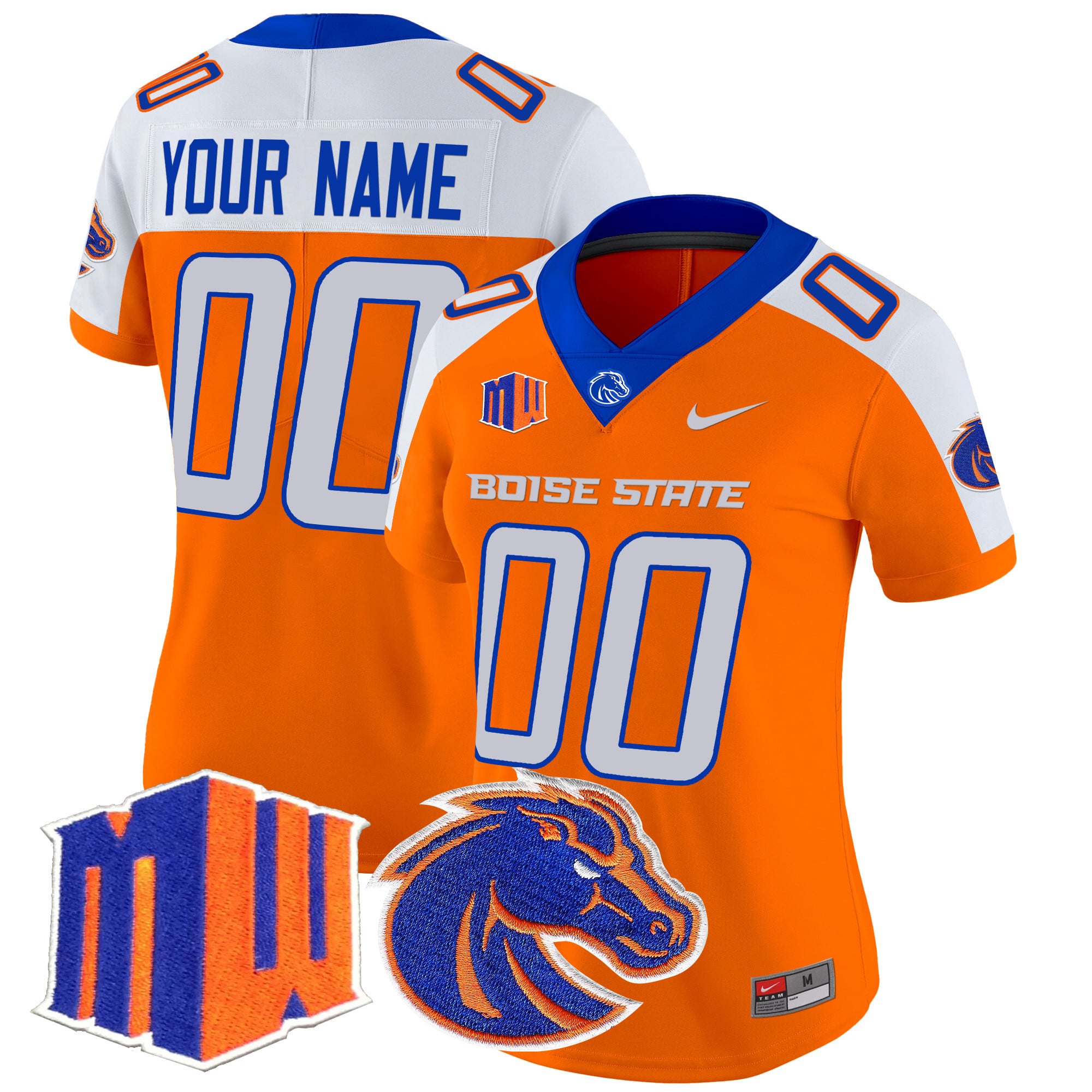 Boise State Broncos 2025 Vapor Limited Custom Jersey – All Stitched